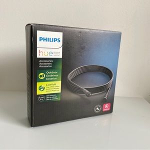 Philips Hue Outdoor Low Volt 16.4' - 5m Cable Extension New 1742430VN